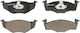 Delphi Brake Pad Rear for Seat Cordoba / Ibiza / Toledo Volkswagen Polo / Lupo / Golf