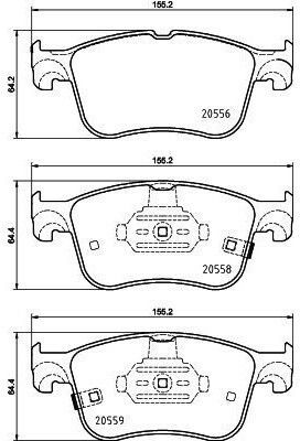 Hella Brake Pad