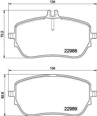 Hella Brake Pad