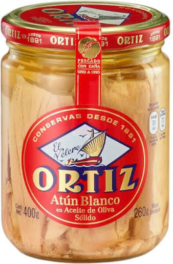 Τόνος Λευκός Βιο Ελαιόλαδο Ortiz 400gr