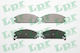LPR Brakes Σετ Τακάκια
