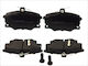 LPR Brakes Σετ Τακάκια Εμπρός για Fiat Barchetta / Bravo / Croma / Panda / Punto / Regata