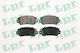 LPR Brakes Σετ Τακάκια