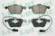 LPR Brakes Brake Pad Front for Ford Galaxy Volkswagen Sharan / Transporter / T4