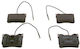 Bosch Brake Pad Front for Peugeot 106
