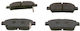 Bosch Brake Pad Front for Toyota Celica / Corolla / Corolla Verso / Prius / Yaris