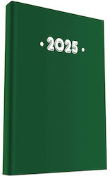 Ydrogeios Daily Planner 2025 Green 15x21cm