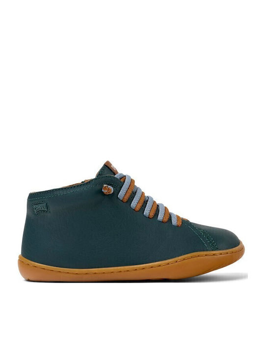 Camper PEU CAMI Leather Kids Boots with Laces G...