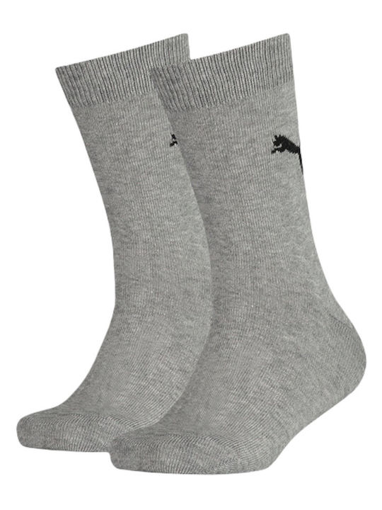 PUMA Kids' Socks Easy Rider Junior Gray 2 Pairs