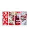 XMASfest Weihnachtlich Tischtuch Stoff L150xB150cm. (Μverschiedene Designs/Farben)