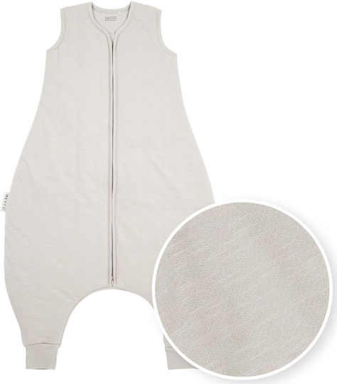 Meyco Iarna Sac de dormit cu picioare Slub Grey