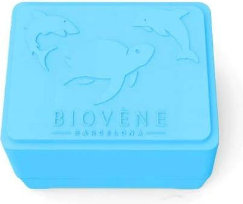 Biovene Badezimmerbox mit Saugnapf Blau