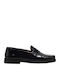 Δερμάτινα Ανδρικά Loafers σε Μαύρο Χρώμα