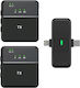 Mini Dual - SX32 Ασύρματο Πυκνωτικό Μικρόφωνο Πέτου, Clip On Δημοσιογραφικό