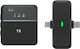 Dual - SX32 Ασύρματο Πυκνωτικό Μικρόφωνο Πέτου, Clip On Δημοσιογραφικό