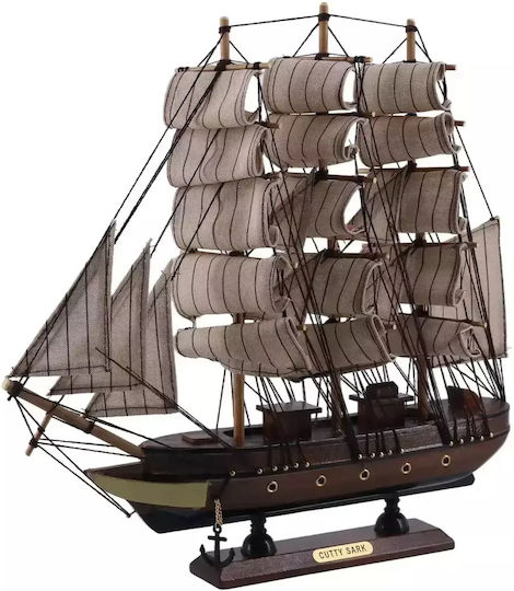 Corabie Decorativă din Lemn Cutty Sark 33cm