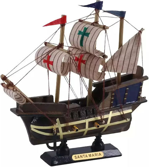 Διακοσμητικό Καράβι Κουρσάρος Santa Maria 16cm