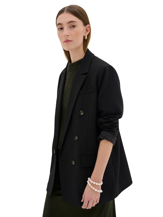 My Essential Wardrobe Blazer pentru femei Sacou Negru My Essential Wardrobe Blazer pentru femei Sacou Negru