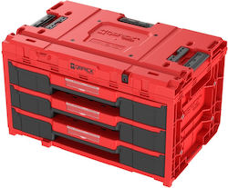 Qbrick System One Drawer 3 Toolbox 2.0 Red Ultra Hd Custom