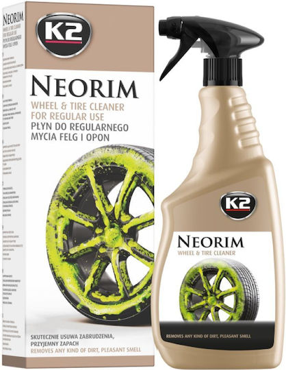 K2 Neorim Spray Curățare pentru Jante și Elastici Auto 700ml