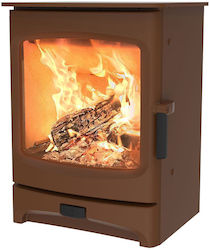 Charnwood Aire 5 Oțel Soba pe lemne 5kW Gunmetal
