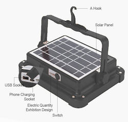 Lucas Ηλιακός Προβολέας 50W Στεγανός 6000K Lucas Ηλιακός Προβολέας 50W Στεγανός 6000K
