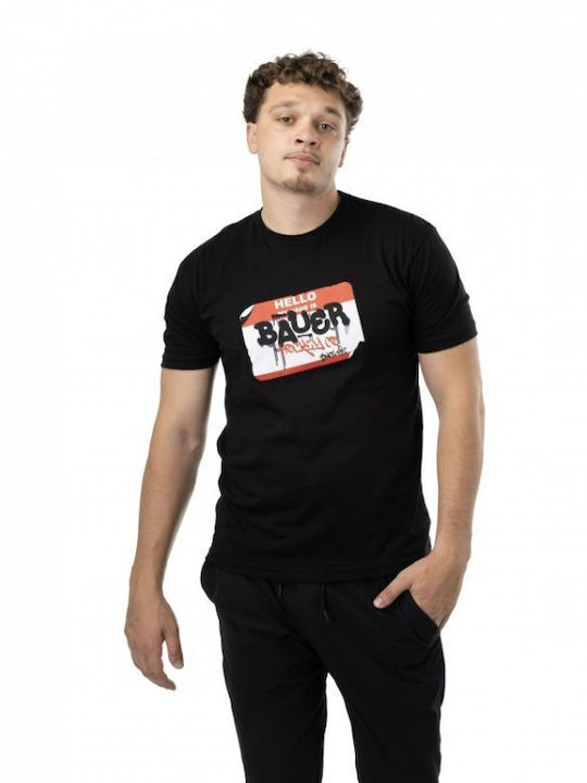 Bauer T-shirt Schwarz Baumwolle