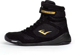 Everlast Elite 2 Boxing Shoes Black Everlast Elite 2 Boxing Shoes Black