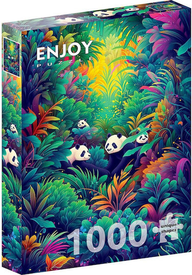 Panda Haven Puzzle 2D 1000 Piese