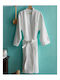 Collar Bathrobe White