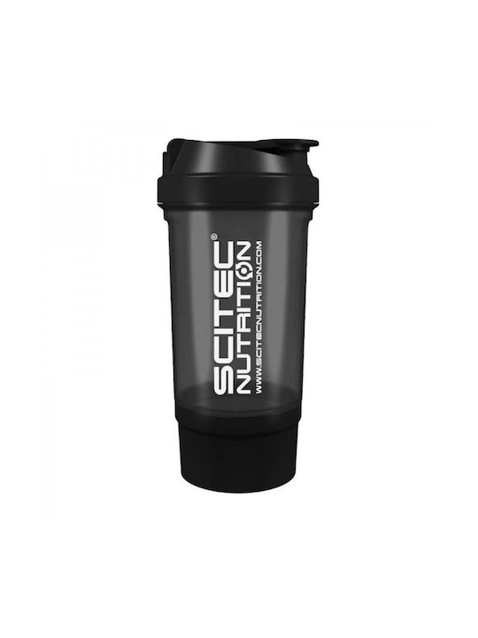 Scitec Nutrition Traveller Plastic Protein Shaker 600ml Black