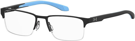 Under Armour Metal Eyeglass Frame Black UA 5065/G 0VK/18