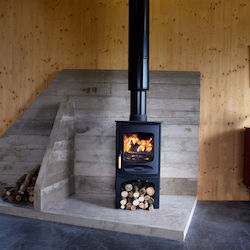 Charnwood C-six Χαλύβδινη Ξυλόσομπα Gunmetal