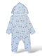 Babydom Baby Bodysuit Long-Sleeved Ecru, Powder
