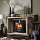 Charnwood C-Seven Oțel Soba pe lemne 7.1kW Gunm...