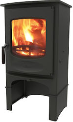 Charnwood C-six Χαλύβδινη Ξυλόσομπα Black