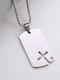 Amalfi Accessories Halskette Ausweis aus Stahl