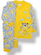 Babydom Kids' Pajamas Winter Yellow