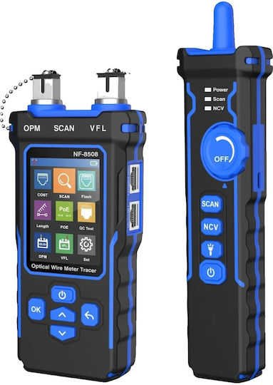 Network Cable Tester Multi-function Poe Testing Optical Power Meter Nf-8508