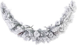 Christmas Garland Colorado Snowy Pinecones 120cm 0936378