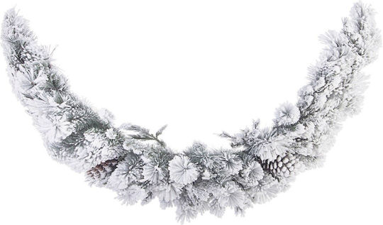 Christmas Garland Colorado Snowy Pinecones 120cm 0936378
