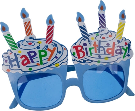 Out of the Blue Happy Birthday Γυαλιά για Πάρτυ από Πλαστικό