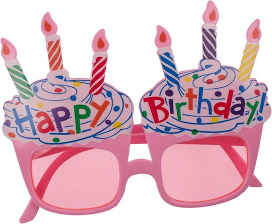 Out of the Blue Happy Birthday Glasses for Party with Theme Happy Birthday Made of Plastic