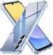 Techsuit Shockproof Clear Umschlag Rückseite Silikon 1.5mm Transparent (Samsung Galaxy A16 - Techsuit)
