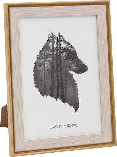 Keskor Photo Frame Brown Salmon Plastic 15x20