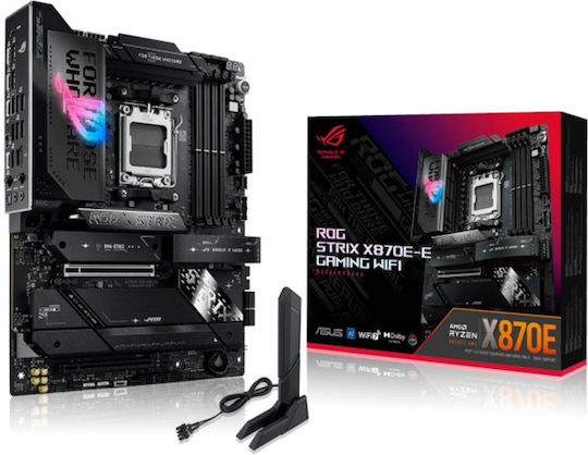 Asus ROG STRIX X870E-E GAMING WIFI Motherboard ATX με AMD AM5 Socket 90MB1IB0-M0EAY0