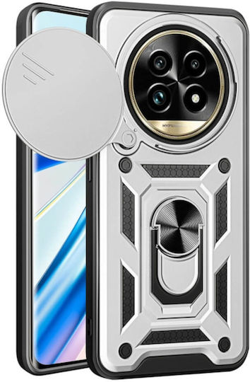 Калъф Bodycell Armor Slide за Realme 13 Pro 5g/13 Pro Plus 5g Сребърен