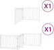vidaXL Holzerner Hundeteiler mit 6 Paneelen 480...