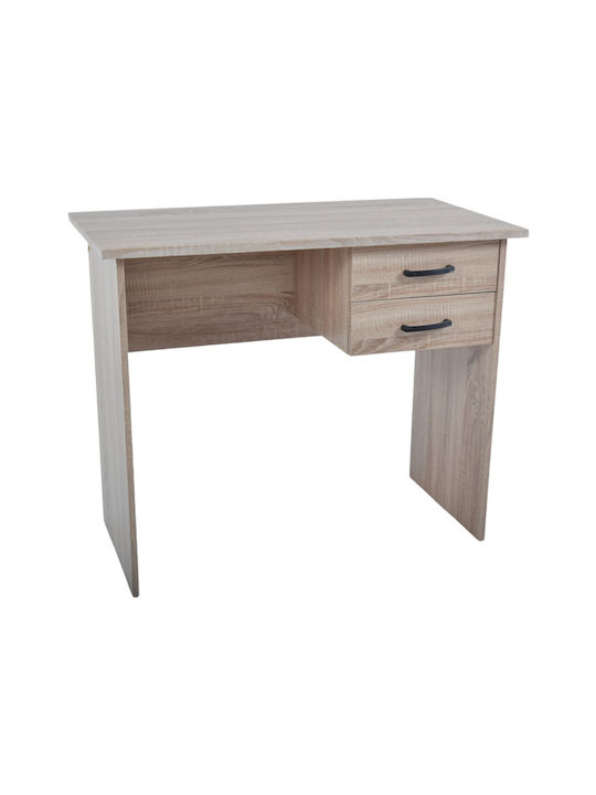 Desk Wooden Natural Color 90x48x75cm