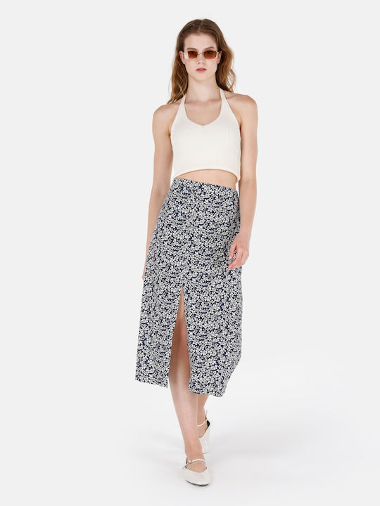 Midi Φούστα Navy Blue